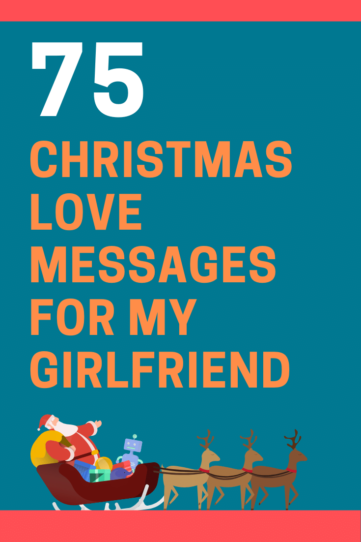Mensajes de amor de Navidad para mi novia