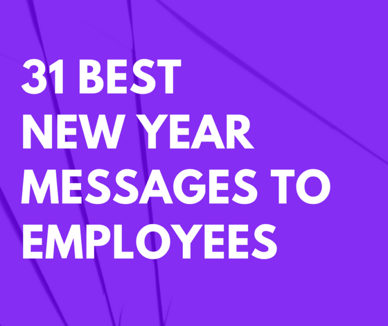 Los 31 mejores mensajes de año nuevo para los empleados