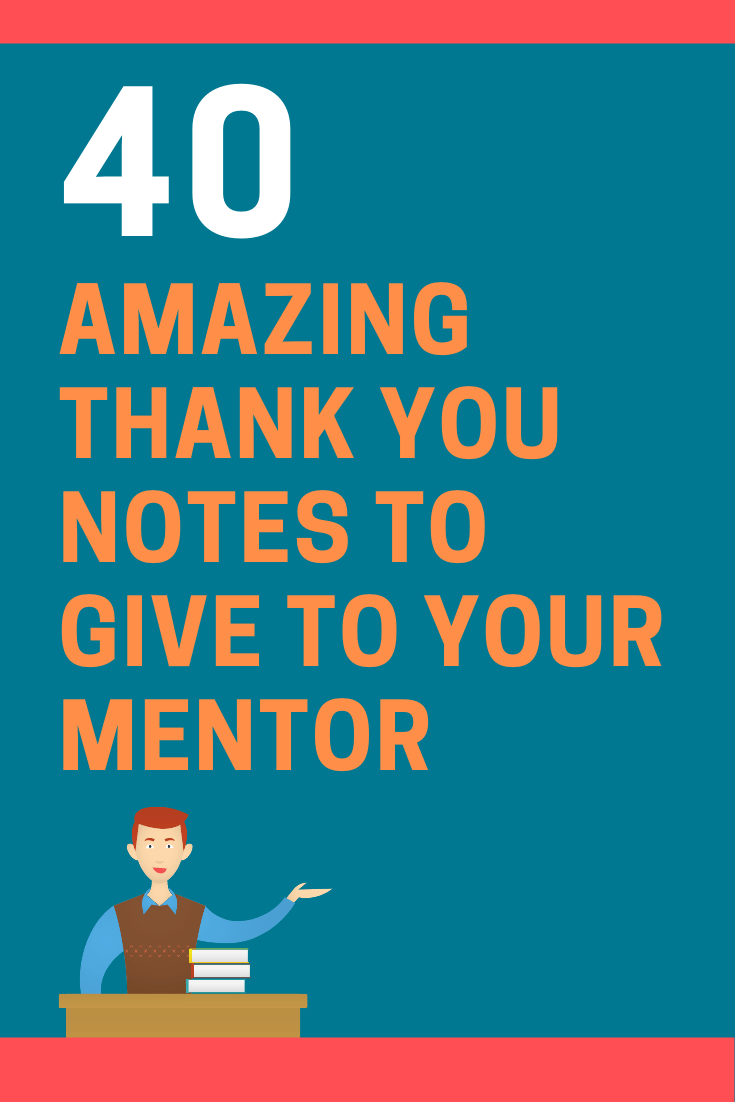 Notas de agradecimiento para dar a su mentor